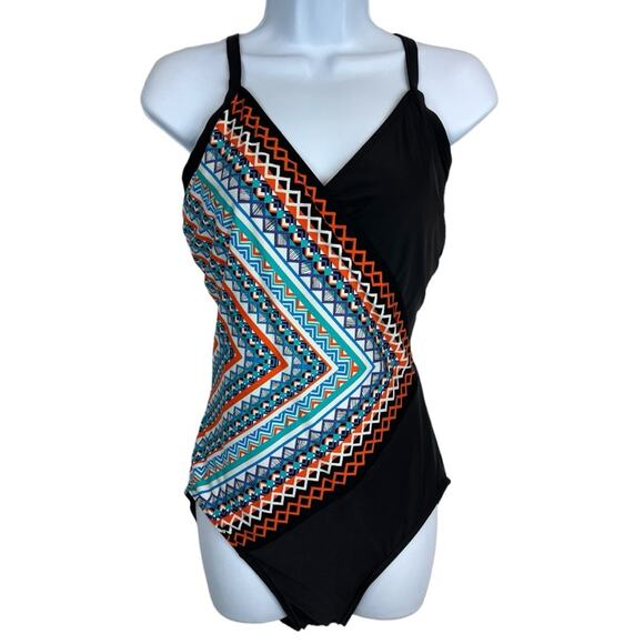 Miraclesuit Backgammon Mocktail One-Piece Bathing suit - Picture 3 of 15